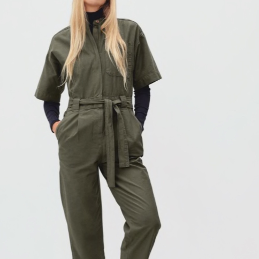 Everlane Fatigue Shortsleeve Jumpsuit